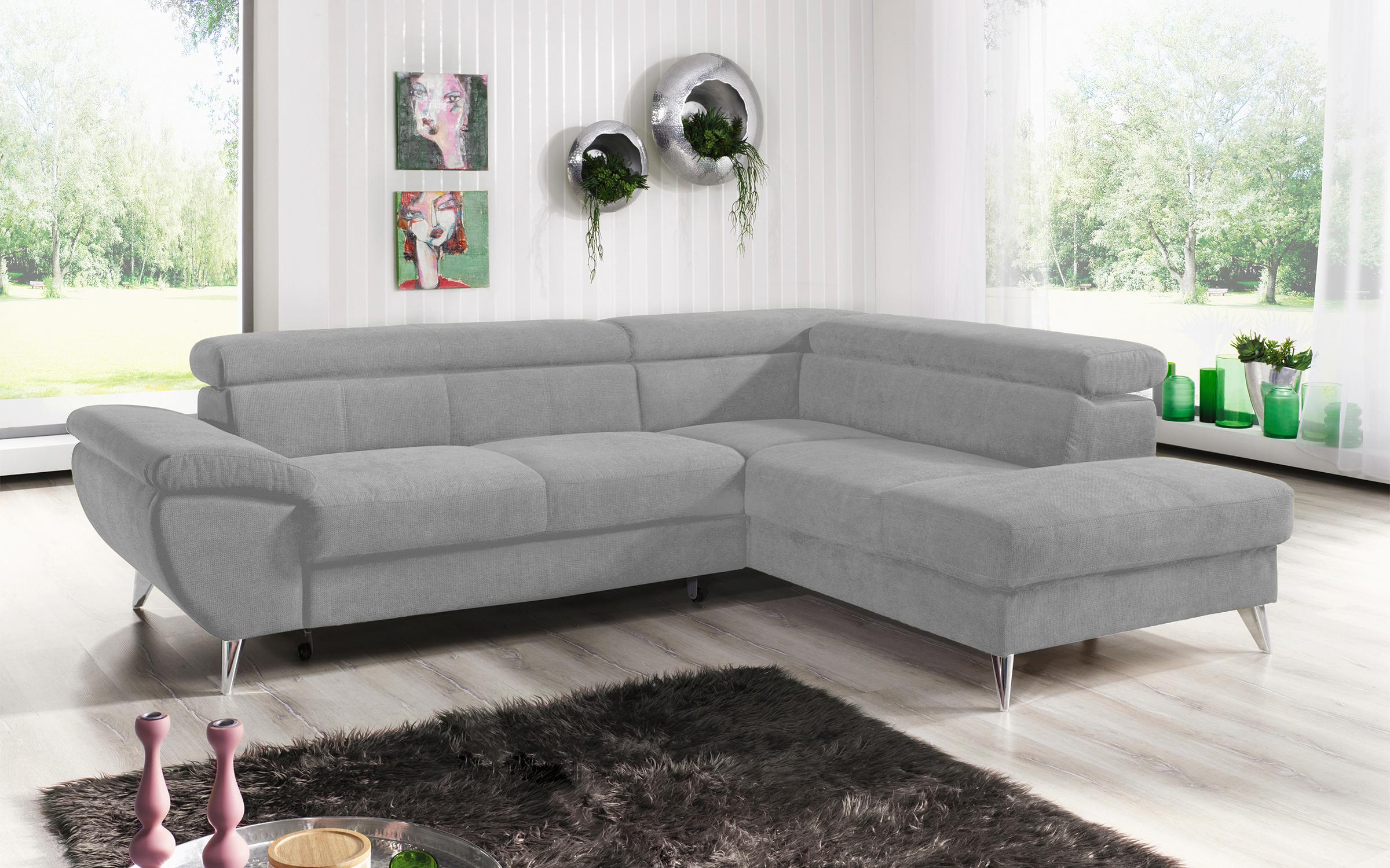 Coltar extensibil Atlantic, gri  1